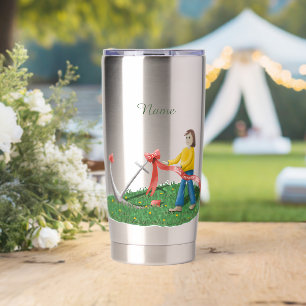 Gourde Isotherme Ancre intérieure tasse thermique