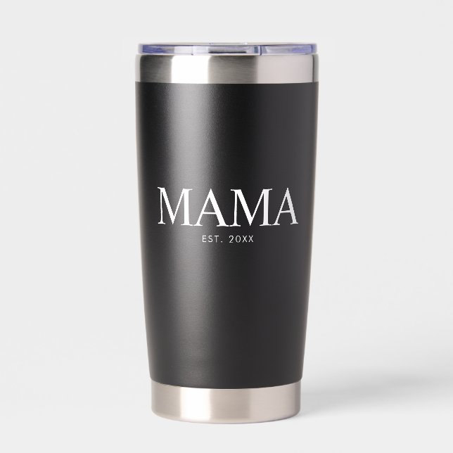 Gourde Isotherme Année de création de maman (Extérieur)