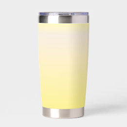 Gourde Isotherme Aura Jaune Ombre