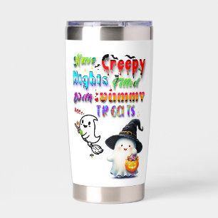 Gourde Isotherme Ayez des nuits flippantes remplies de friandises d
