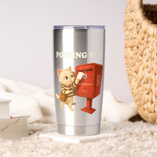 Gourde Isotherme Bao Bao : Moment de publication avec la boîte aux