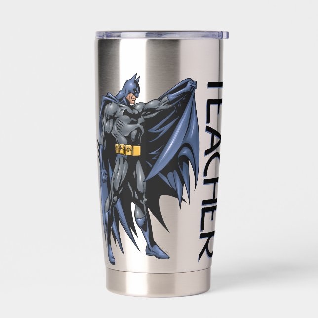 Gourde Isotherme Batman Professeur Collatéral Couleur Complète (Gauche)