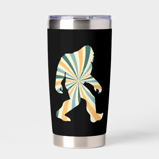 Gourde Isotherme Bigfoot Squatchy Retro 90s Style (Extérieur)