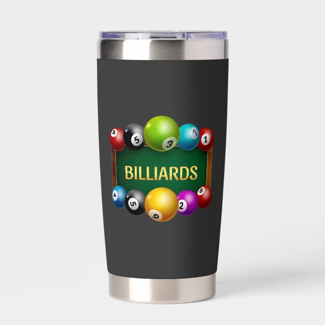 Gourde Isotherme Billiards Paruline Isolée (Extérieur)