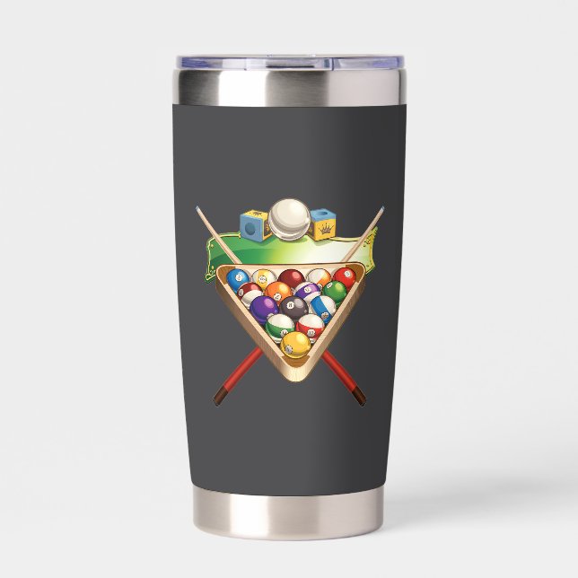 Gourde Isotherme Billiards Paruline Isolée (Extérieur)