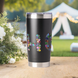 Gourde Isotherme Bouteille d'eau Hope en noir