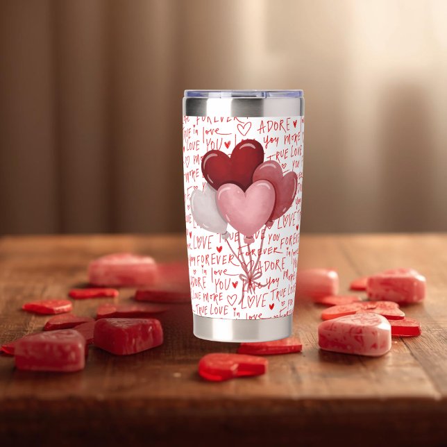 Gourde Isotherme Bouteille d'eau Love Vibes (Créateur téléchargé)