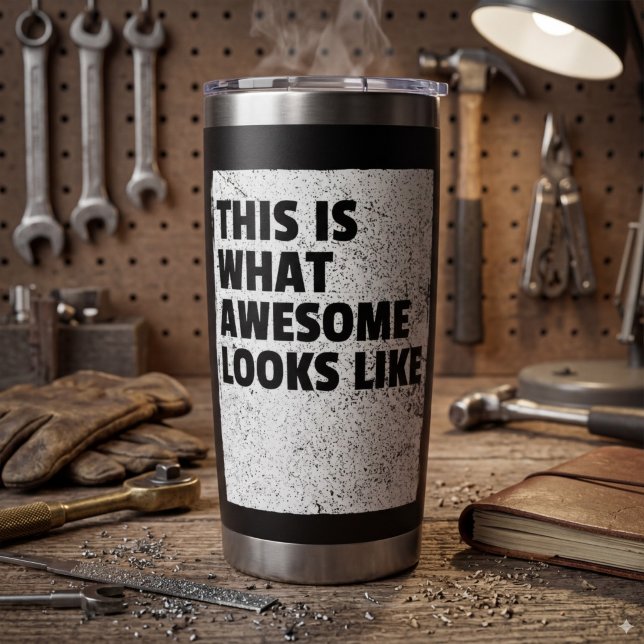 Gourde Isotherme C'est à ça que ressemble formidable Mug thermique (Créateur téléchargé)