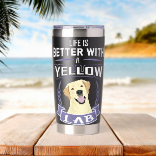 Gourde Isotherme Chien Labrador Drôle Lab Retriever