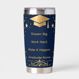 Gourde Isotherme Citation de fin d'études inspirante Tasse thermiqu