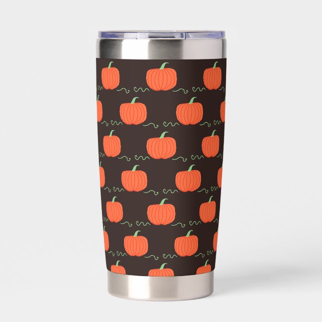 Gourde Isotherme Citrouille Patch Thermal Tumbler (Extérieur)