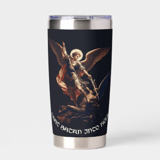 Gourde Isotherme Conception catholique de Saint Michel Archange