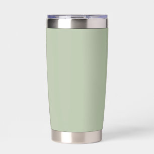 Gourde Isotherme Couleur claire et verte