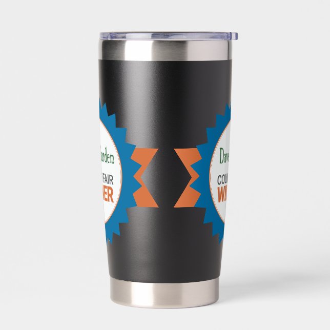 Gourde Isotherme County Fair tumbler prize (Gauche)