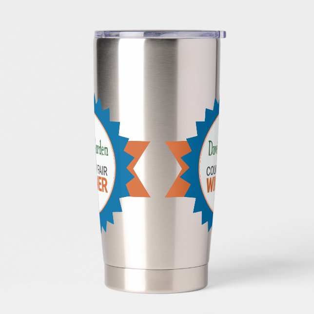 Gourde Isotherme County Fair winner tumbler (Gauche)