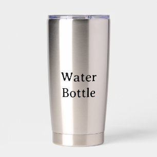 Gourde Isotherme Créez Votre Propre Bouteille d'Eau de 20 oz