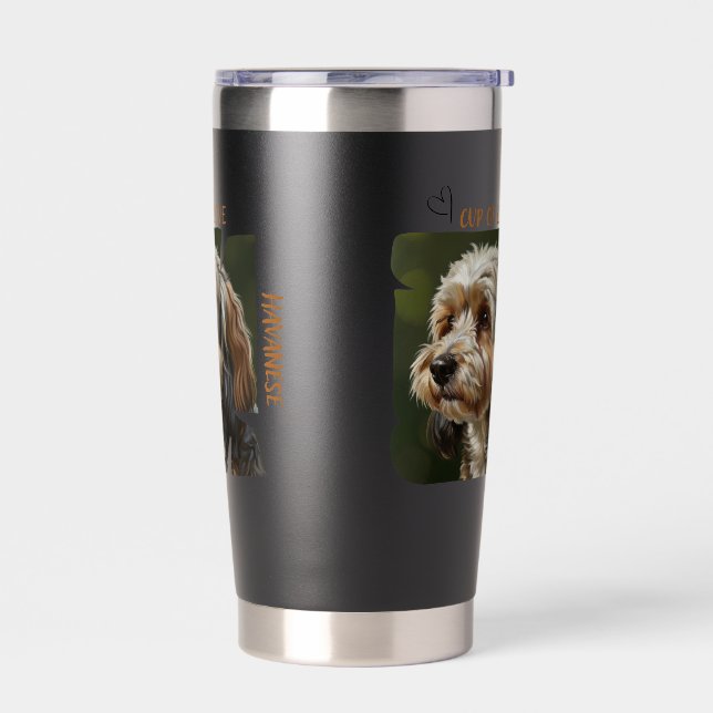 Gourde Isotherme Cup of Love Dog Lover Gift Ideas (Gauche)