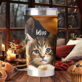Gourde Isotherme Cute Kittens Purrfect Bliss