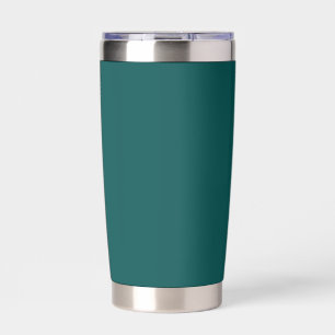 Gourde Isotherme Dark Teal Solid Color