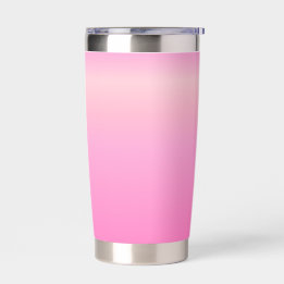 Gourde Isotherme Dégradé d'aura rose chaud