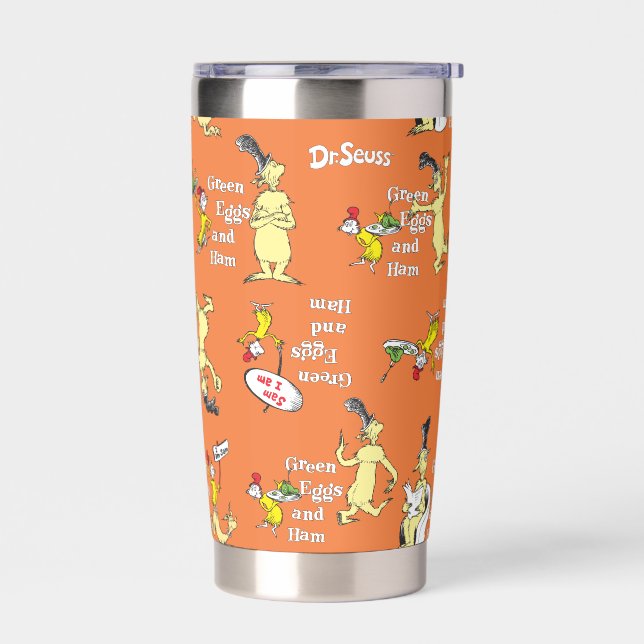 Gourde Isotherme Dr. Seuss Les Œufs verts au jambon Motif de person (Gauche)