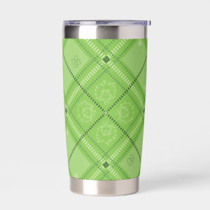 Gourde Isotherme Dr. Seuss Motif carreaux de la Saint-Patrick