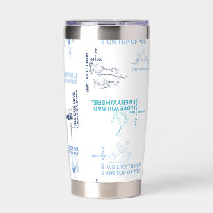 Gourde Isotherme Dr Seuss Motif de devis Fête des pères