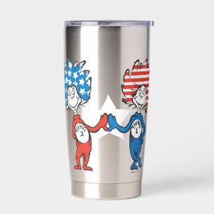 Gourde Isotherme Dr Seuss Une chose Deux graphiques patriotiques