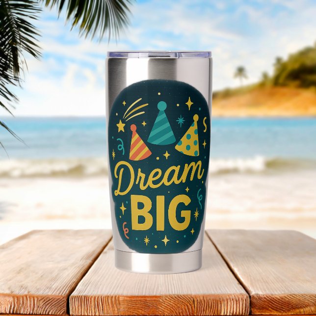Gourde Isotherme Dream Big Stars (Plage (pivotée))