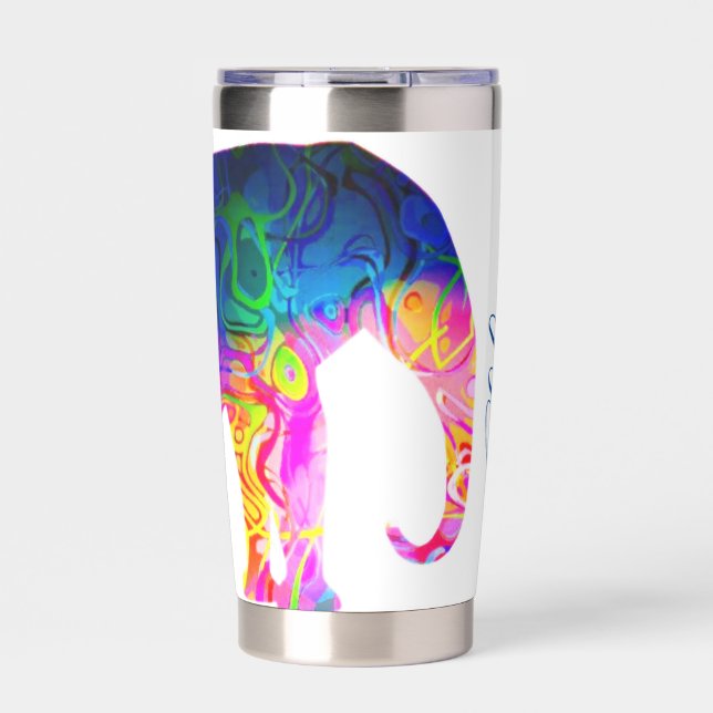 Gourde Isotherme Éléphant personnalisé cool (Extérieur)