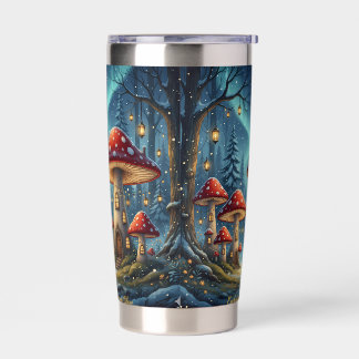 Gourde Isotherme  Enchanted Mushroom Glow Mug – Magical Fairy Fores
