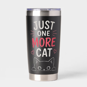 Gourde Isotherme Encore un chat drôle design pour amateur de chats