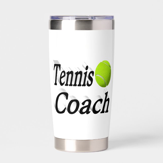 Gourde Isotherme Entraîneur de tennis (Extérieur)