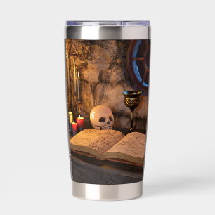 Gourde Isotherme Étude de sorcier de fantasy médiéval