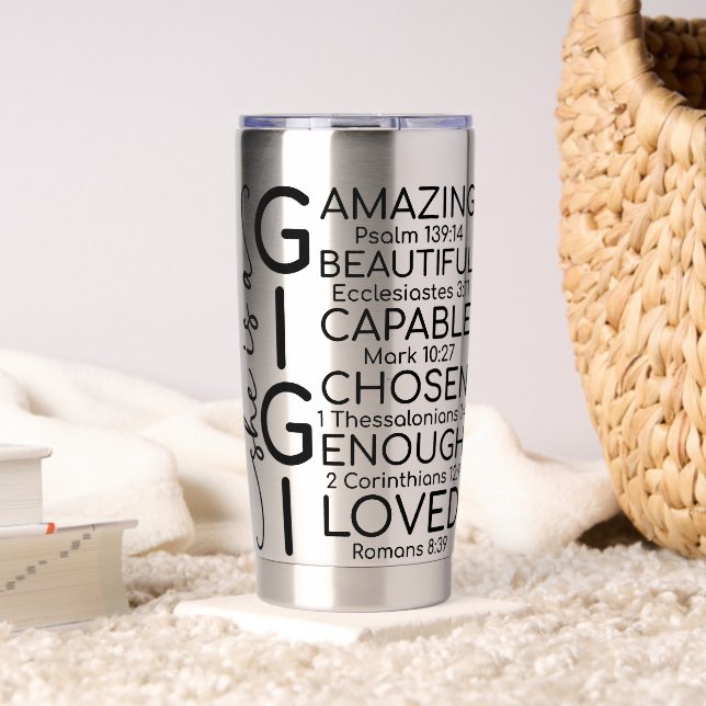 Gourde Isotherme Gigi Inspirante (Salon (pivotée))