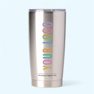 Gourde Isotherme Gobelet en acier inoxydable avec logo d'entreprise