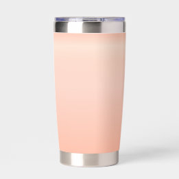 Gourde Isotherme Gobelet Isolé à Dégradé d'Aura Orange