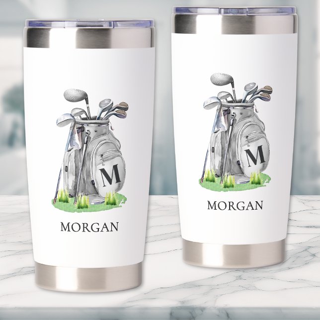 Gourde Isotherme Golf Monogramme (Monogram Golf Insulated Tumbler)