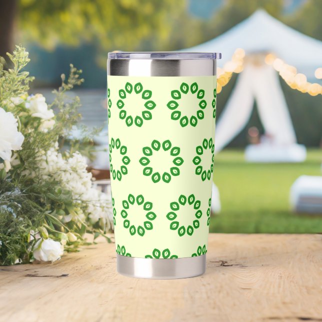 Gourde Isotherme Green leaves (Mariage)