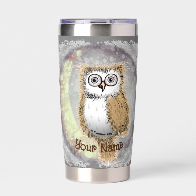 Gourde Isotherme Hibou (Extérieur)