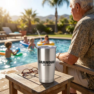 Gourde Isotherme Idée Cadeau pour la Première Fête des Pères de Gra
