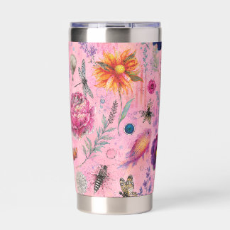 Gourde Isotherme Jardin Florissant Fantaisiste