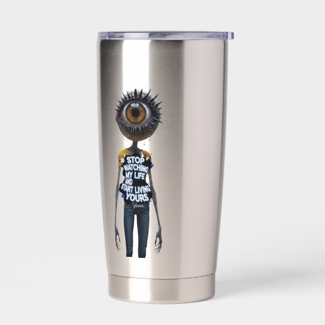 Gourde Isotherme La collection Eye And Word (Gauche)