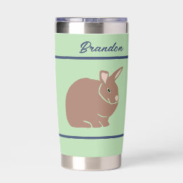 Gourde Isotherme Lapin Lapin Personnalisé