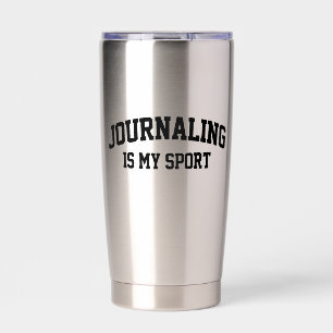 Gourde Isotherme Le journalisme est mon sport