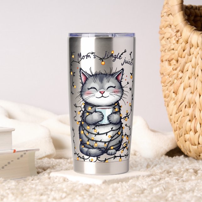 Gourde Isotherme Le Jus à la Mélodie de Maman (Salon (pivotée))