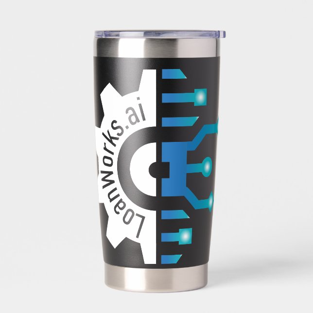 Gourde Isotherme LoanWorks Gear+ Thermal Tumbler - Noir (Gauche)