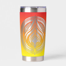 Logo du cercle flamboyant Feu spatial négatif