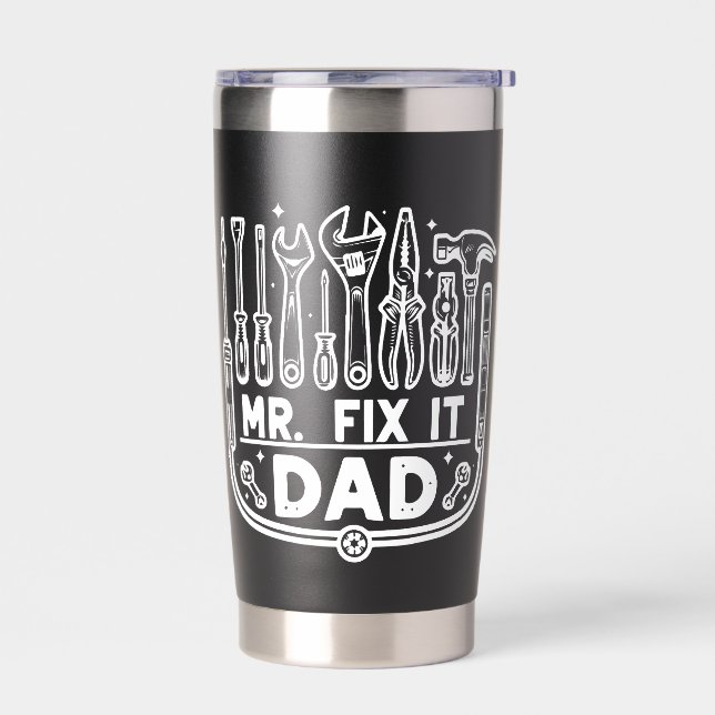 Gourde Isotherme M. Fix It Papa Fête des pères (Gauche)