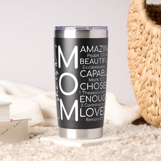 Gourde Isotherme Maman Inspirante (Salon (pivotée))